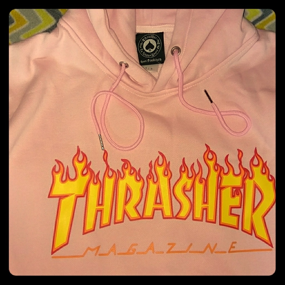 THRASHER magazine hoodie.